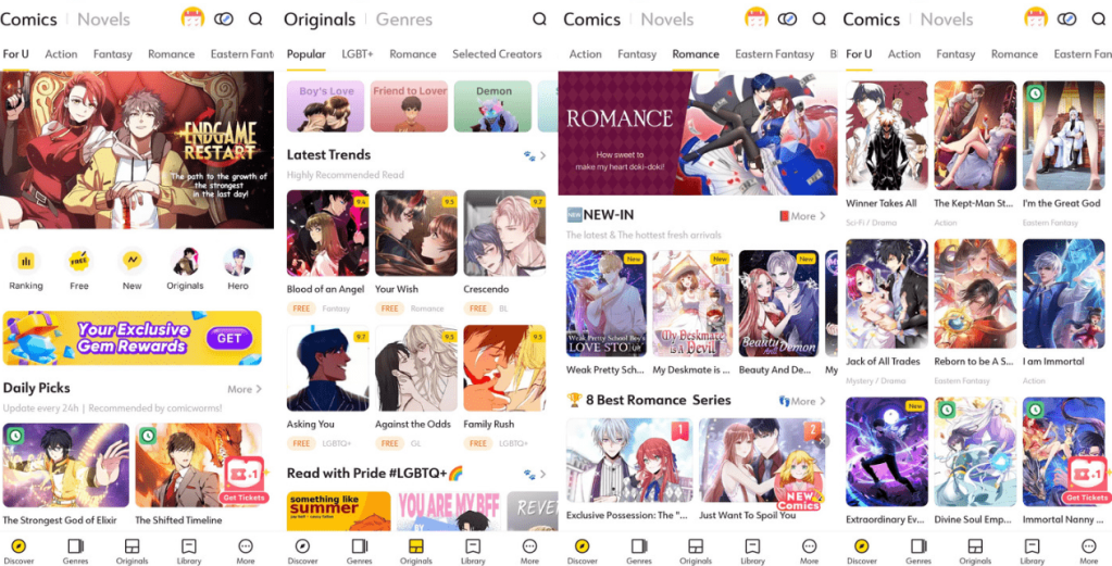 10 Best apps to read manhwa and webtoons (Free and paid) – Phinix Anime
